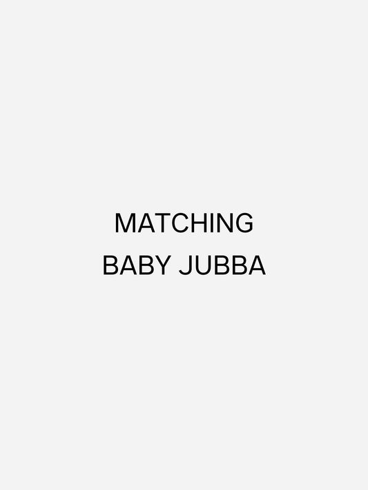 Matching Baby Jubba