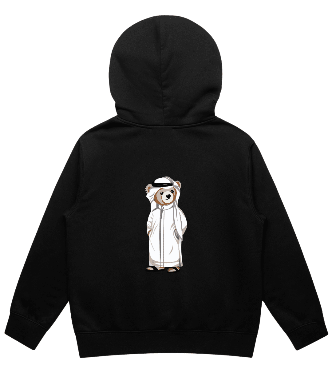 Premium Kids Personalized Black Hoodie Ultra Soft 320 GSM