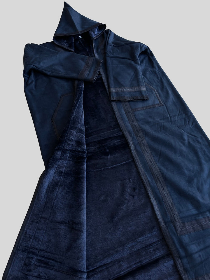 معطف فرو فروى سوري كحلي