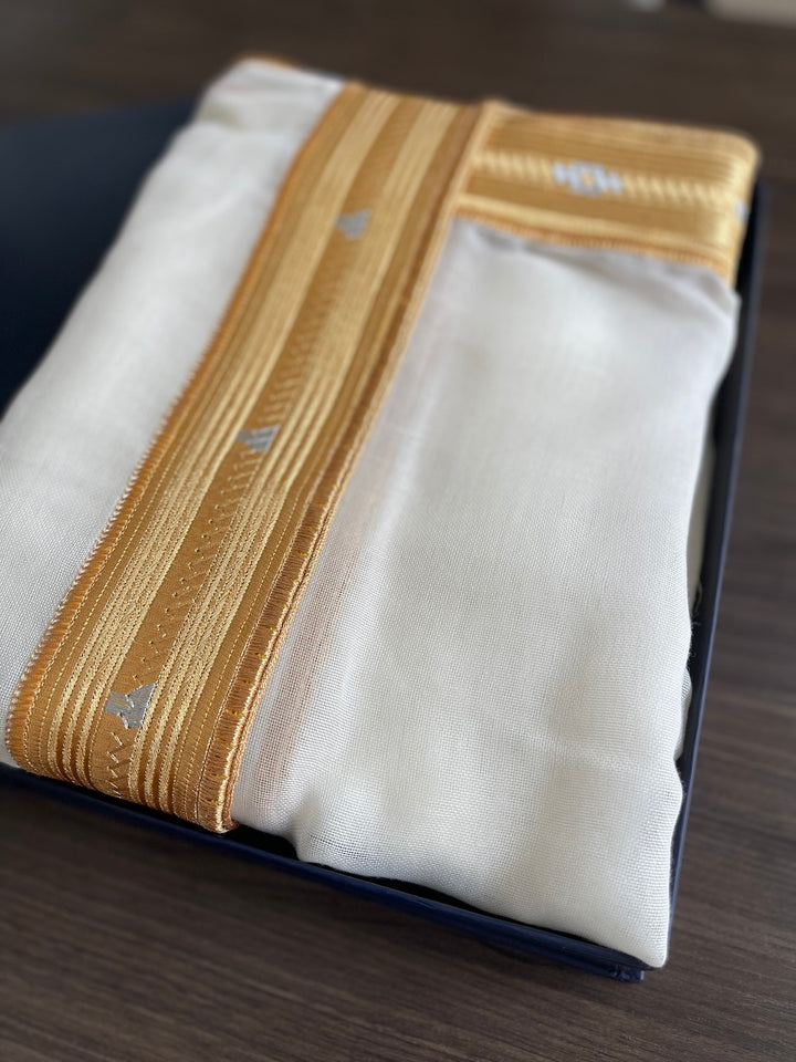 Men's High Quality Off-White Bisht