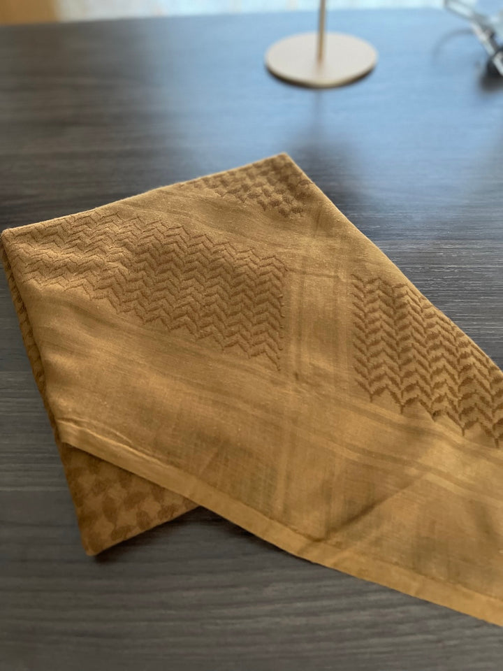 الكلاسيكية للجنسين الخردل كوفية وشاح