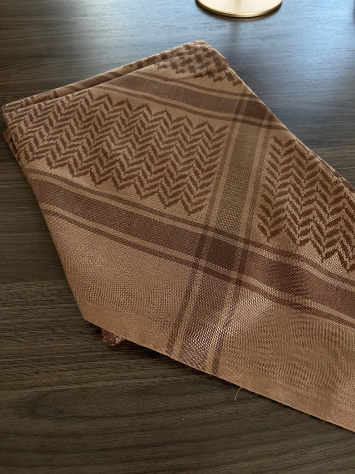 وشاح كوفية إسبرسو كلاسيكي للجنسين