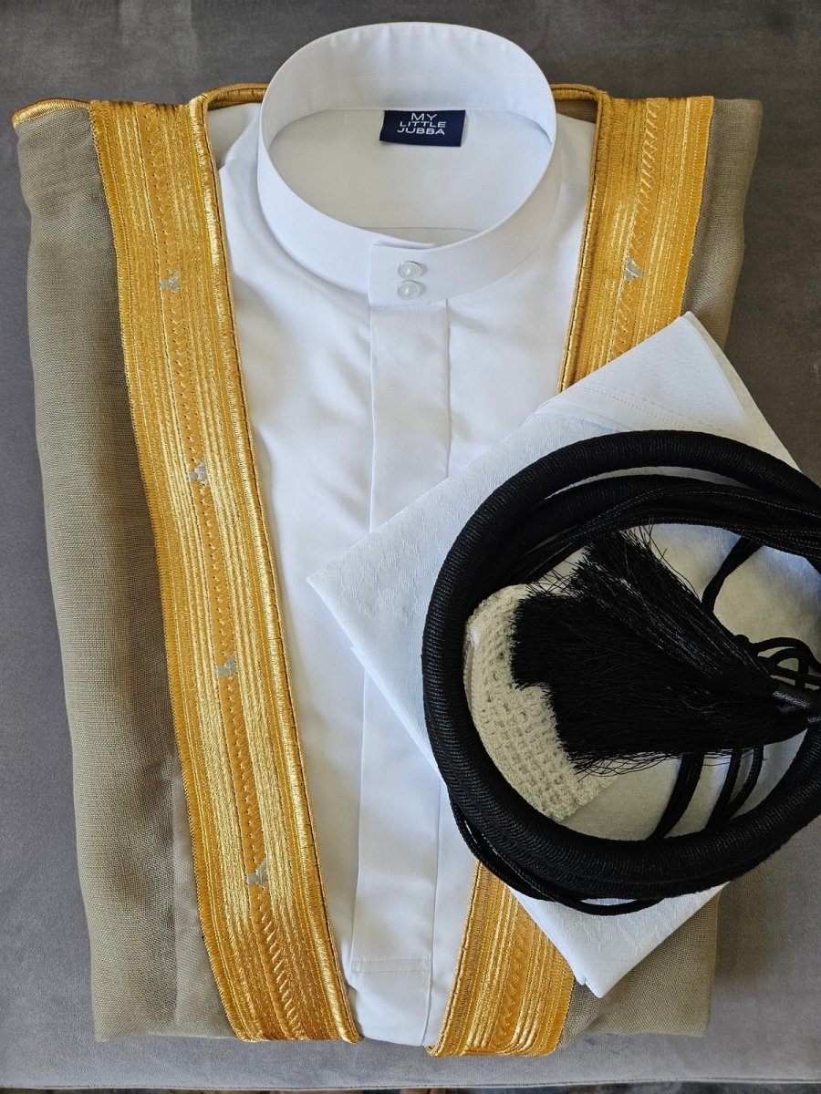 Thobe Rafah Full Thobe Sets - Complete Islamic Men's Wear Collections – My Little Jubba