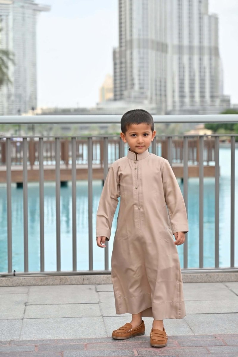 Latte Bahraini Baby Jubba