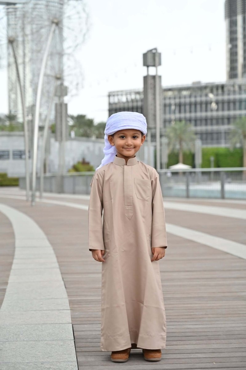 Latte Kuwaiti Baby Jubba