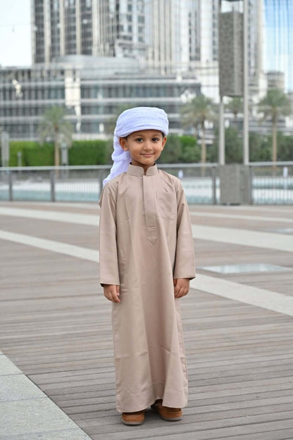 Latte Kuwaiti Baby Jubba