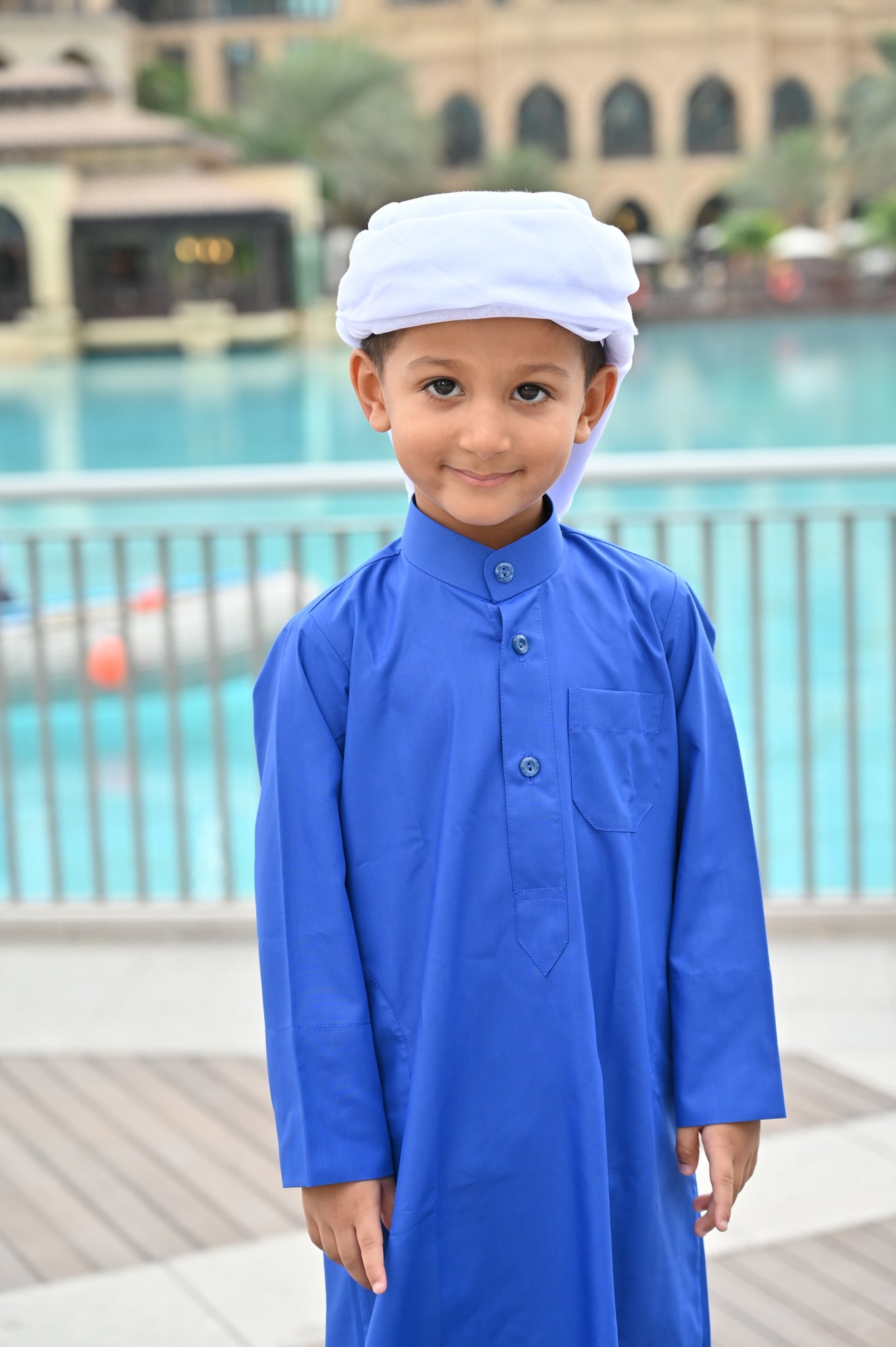 Blue Kuwaiti Baby Jubba
