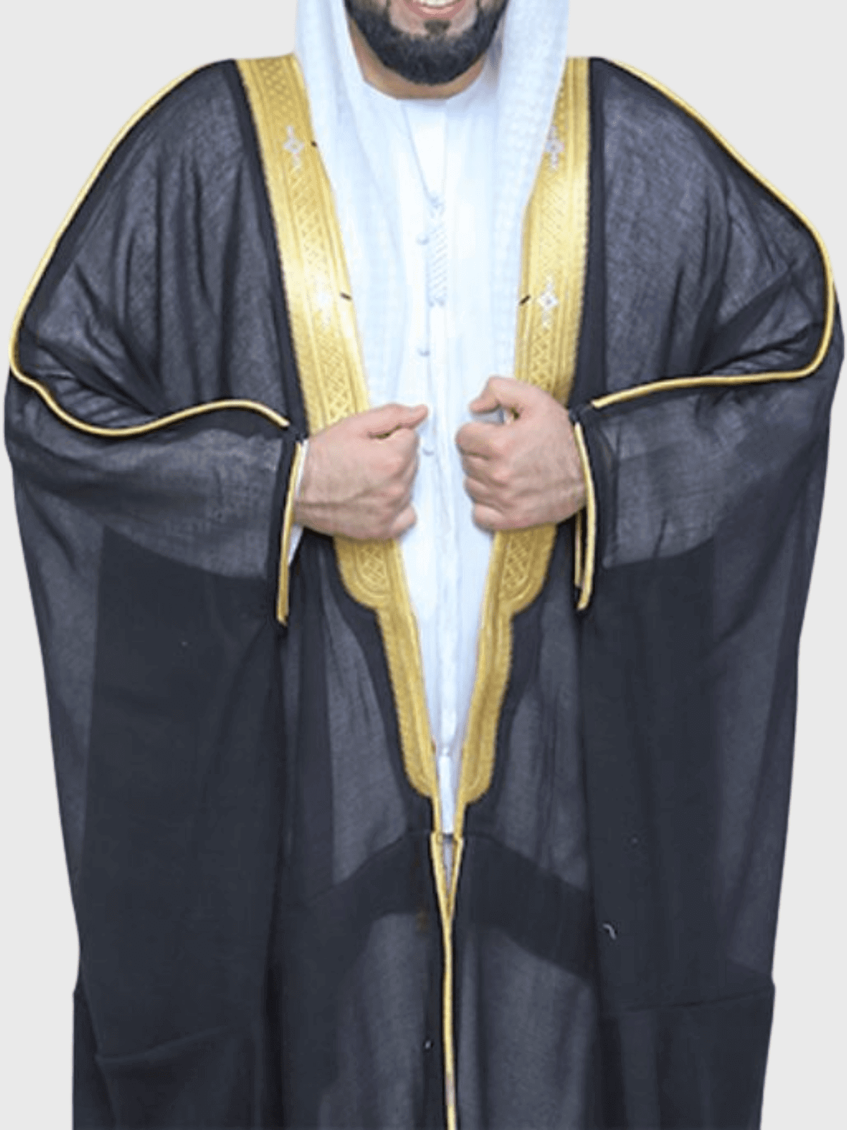 بيشت الأسود للرجال – My Little Jubba
