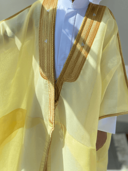 yellow-bisht -bisht-cloak-arab-clothing